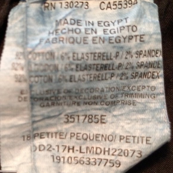 Lees Slimming Fit, slim straight blue jeans, excellent condition, size 18 petite - Picture 4 of 4